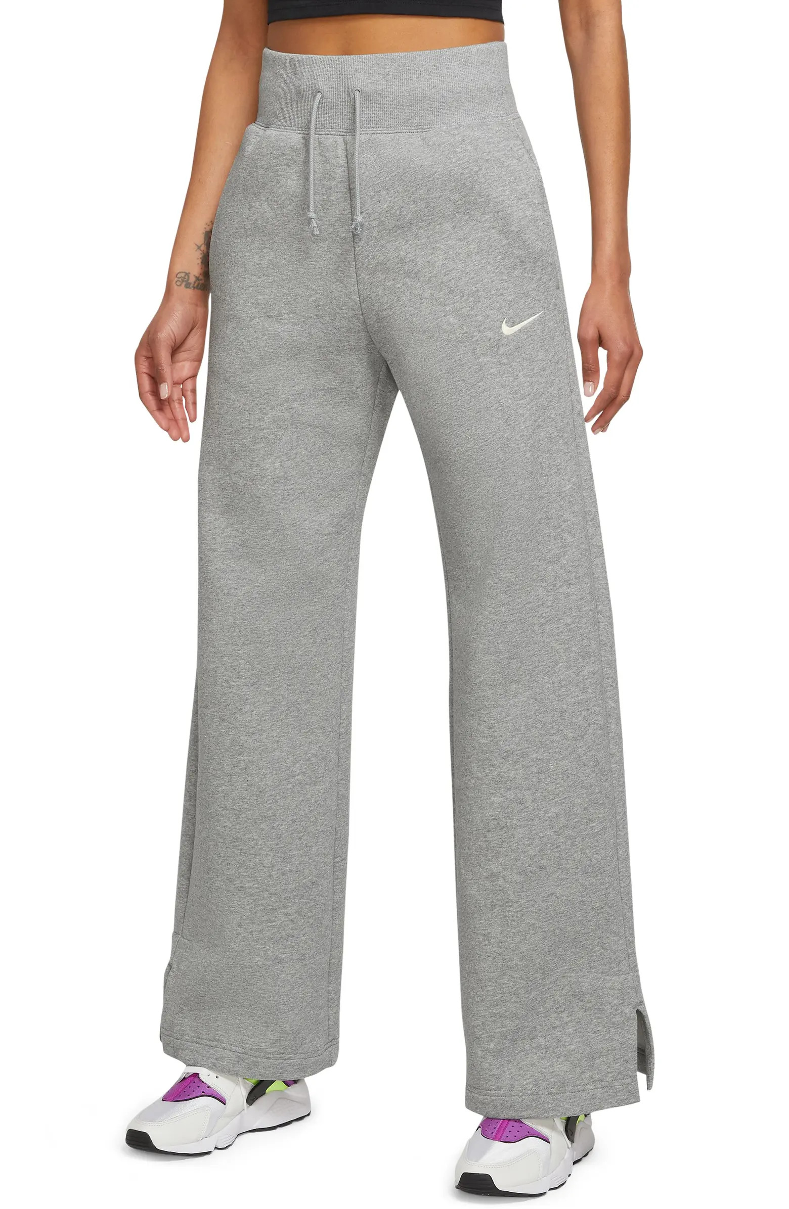 Sportswear Phoenix High Waist Wide Leg Sweatpants | Nordstrom