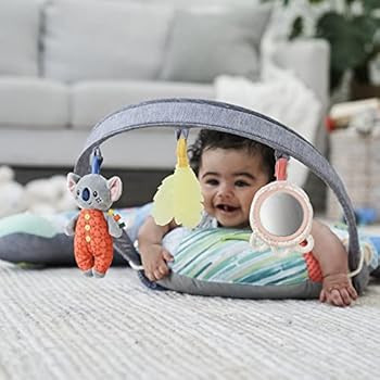 Infantino 3-in-1 Tummy Time, Sit Support & Mini Gym - Removable Toy Arch - Musical Koala Pal, Soo... | Amazon (US)