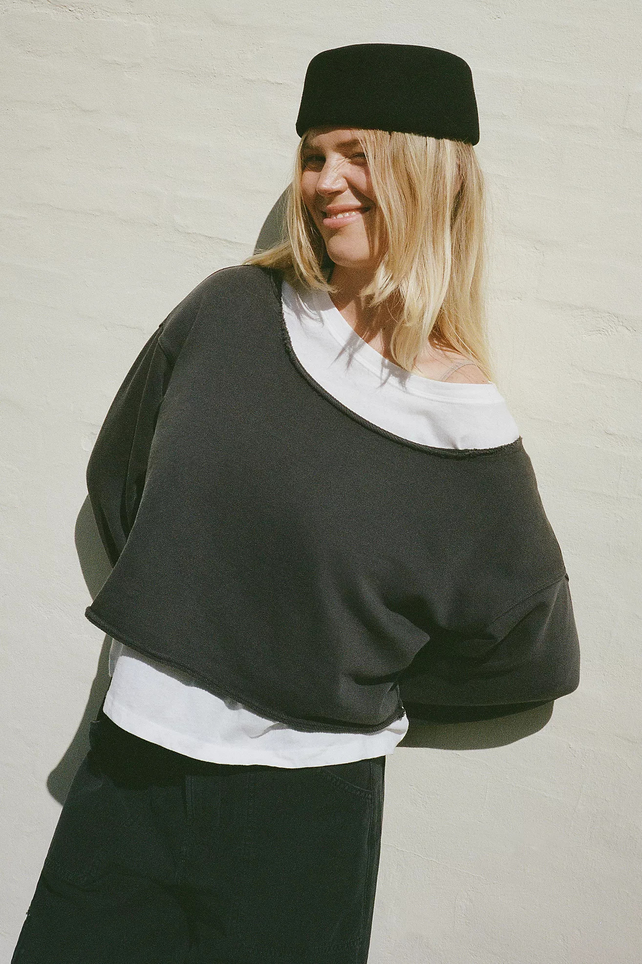 Pilcro Layered Twofer Pullover | Anthropologie (US)