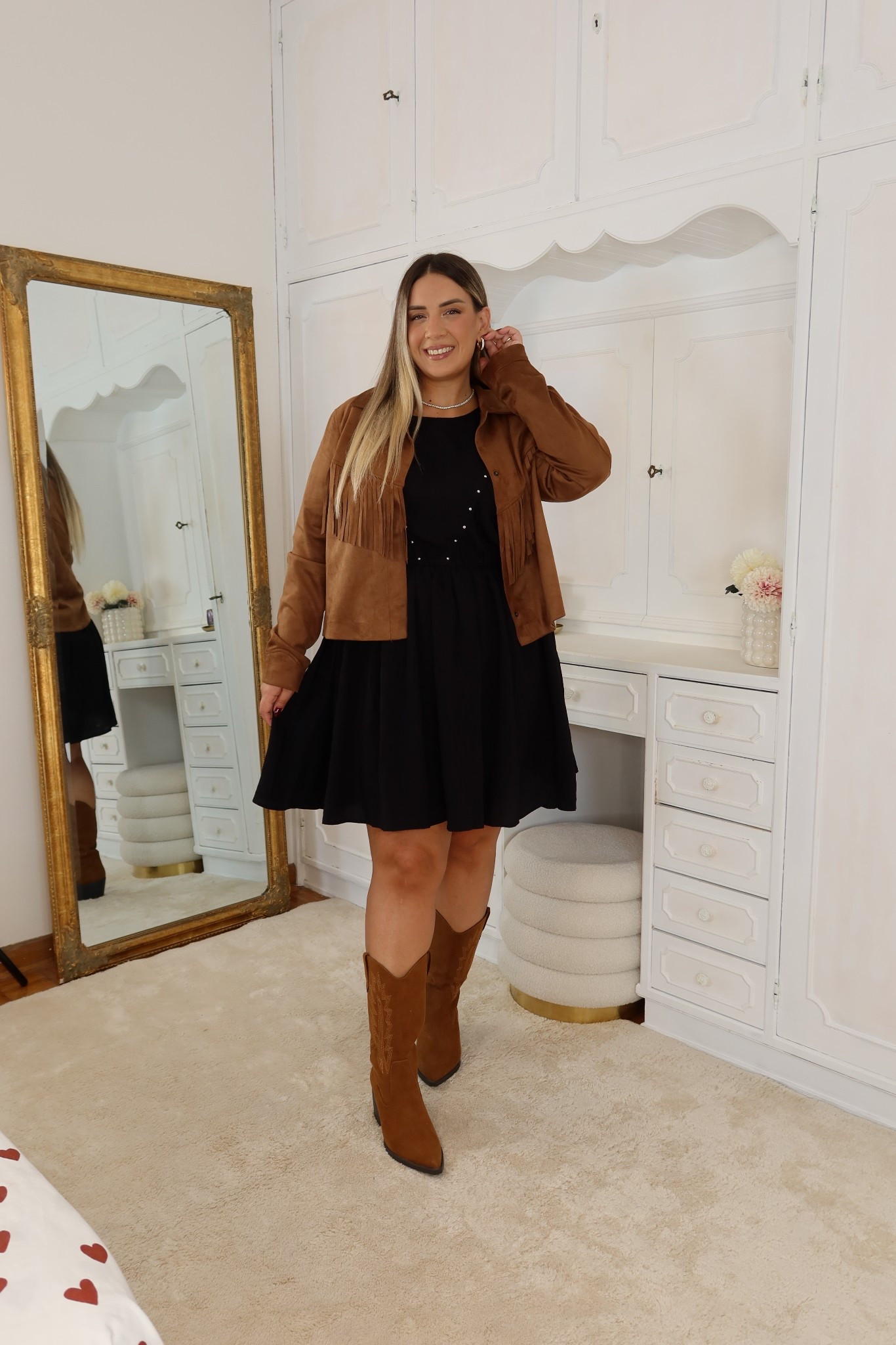 Fall 2025 outfit boho fringe & suede 🍂

#LTKplussize #LTKeurope #LTKcurves