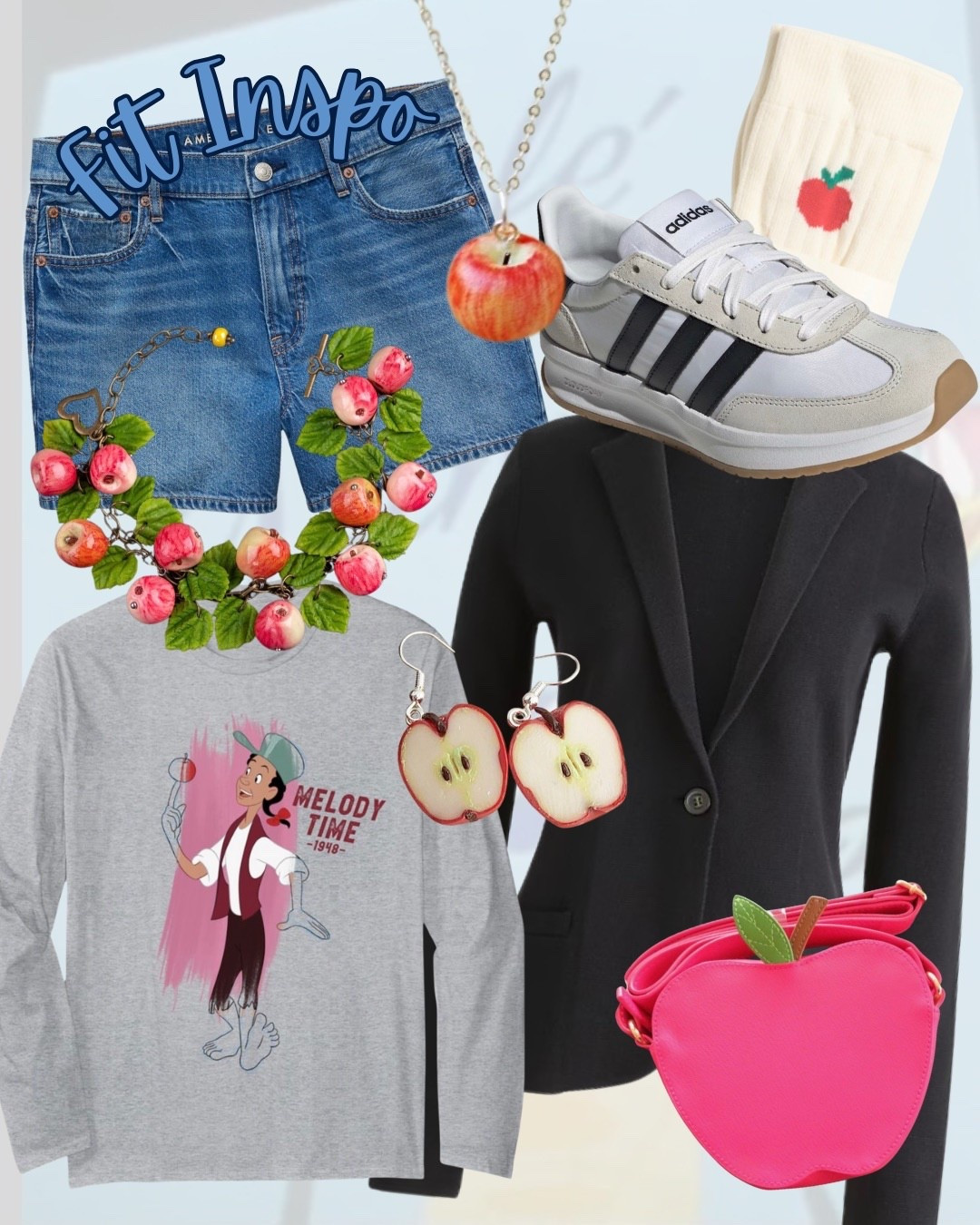 Inspired by the Movie of the Moment: “Melody Time” 🐴🎼🍎