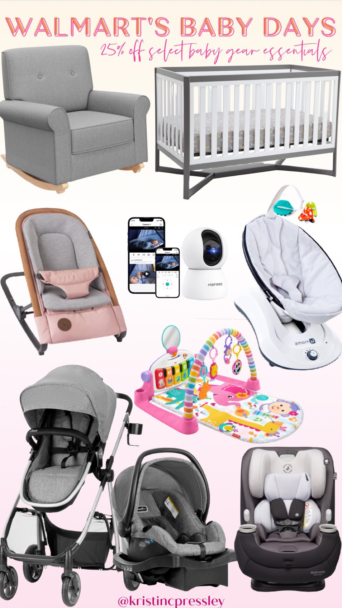 Walmart baby deals. Baby sale. Newborn essentials. Infant essentials. Bailey must haves. Nursery. Car seat. Stroller. Baby monitor.

#LTKbaby #LTKSeasonal #LTKsalealert