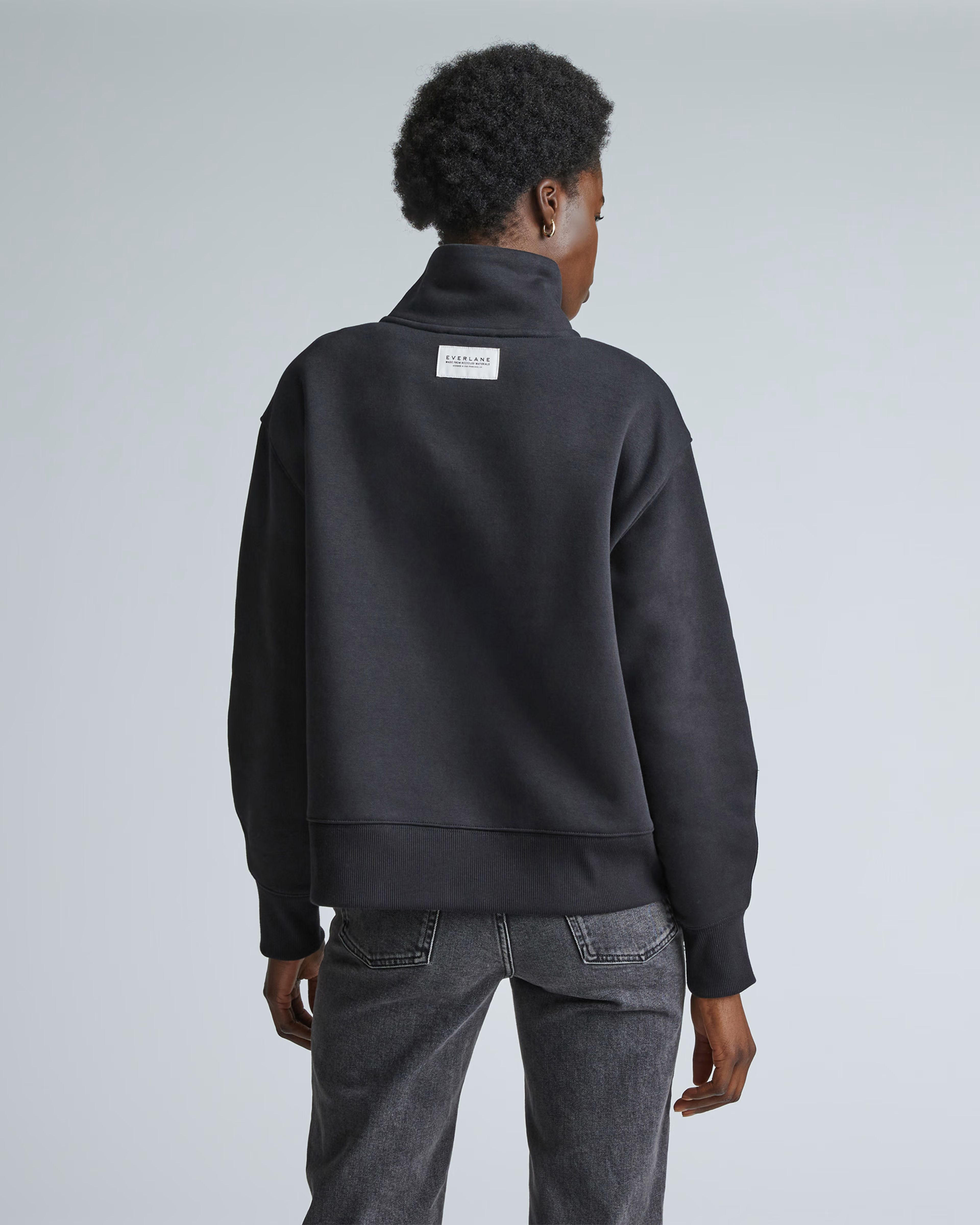The ReTrack Half-Zip Sweatshirt | Everlane