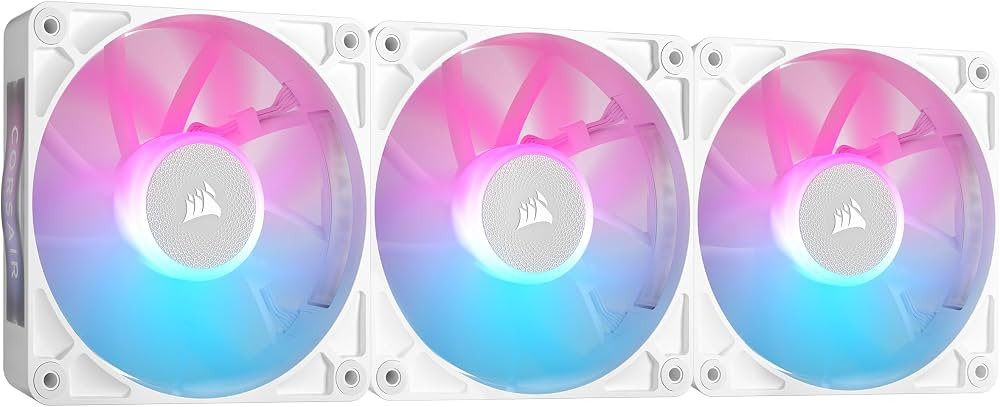 CORSAIR iCUE Link RX120 RGB 120mm PWM Fans with iCUE Link System Hub - Magnetic Dome Bearing - Tr... | Amazon (US)