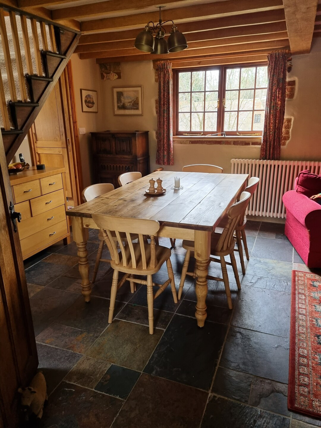 Extra Wide Farmhouse Dining Table, Rustic Dining Table, Farmhouse Table, Handmade Table - Etsy UK | Etsy (UK)