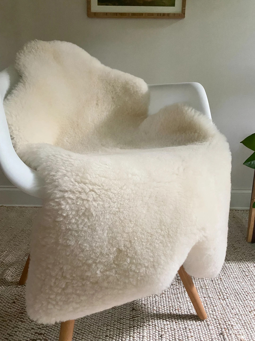 Short Fur Ivory Sheepskin Rug | Nursery Sheepskin Pelt | Soft and Cuddly Sheepskin Rug | Organic ... | Etsy (US)