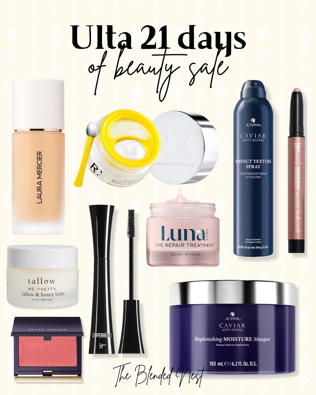 21 days of Ulta Beauty sale!! Everything pictured is 50% off! 😍

Ulta sale, Ulta beauty sale, 21 Days of Beauty, Ulta 50% off, Ulta 50 percent off, Ulta deals, Ulta sale finds, beauty deals, beauty sale, makeup deals, skincare deals, haircare deals, beauty finds, affordable beauty, beauty favorites, makeup favorites, skincare favorites, beauty must haves, beauty must haves, drugstore beauty, prestige beauty, beauty steals, beauty savings, limited time deals, beauty shopping, Ulta must haves, Ulta favorites, Ulta shopping, beauty products, makeup must haves, skincare must haves, haircare must haves, beauty gift ideas, fall beauty, fall makeup, fall skincare, fall beauty finds, beauty essentials, best beauty deals, 50 percent off sale, sale alert, beauty sale alert, shopping deals, beauty recommendations, The Blended Nest

#LTKSaleAlert #LTKBeauty #LTKselfcare