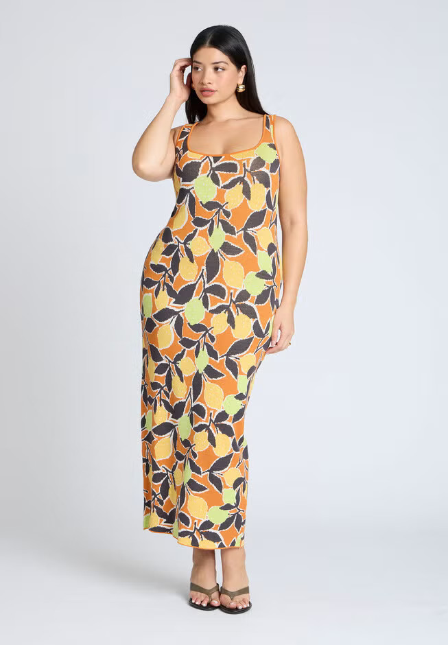 Intarsia Column Dress | Eloquii