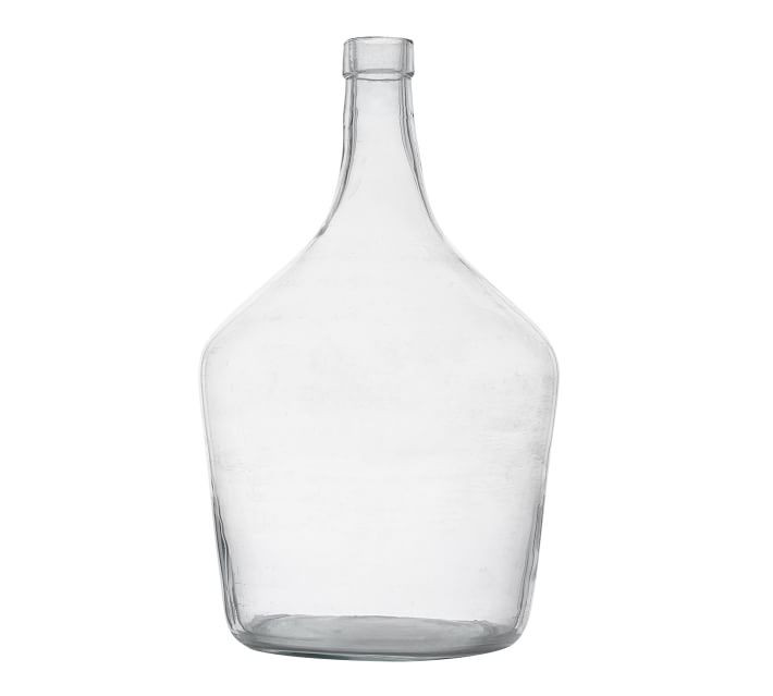 Vintage Glass Wine Bottle Vases | Pottery Barn (US)