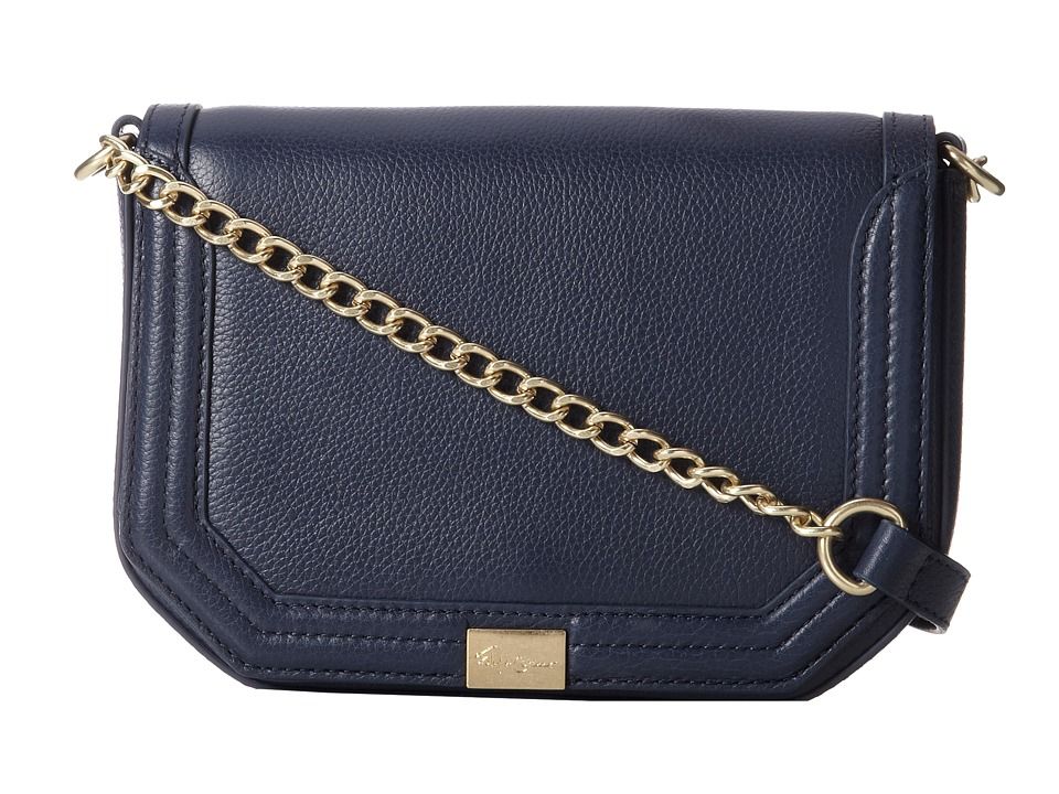 Foley & Corinna Plated Mini Crossbody (Navy) Cross Body Handbags | Zappos