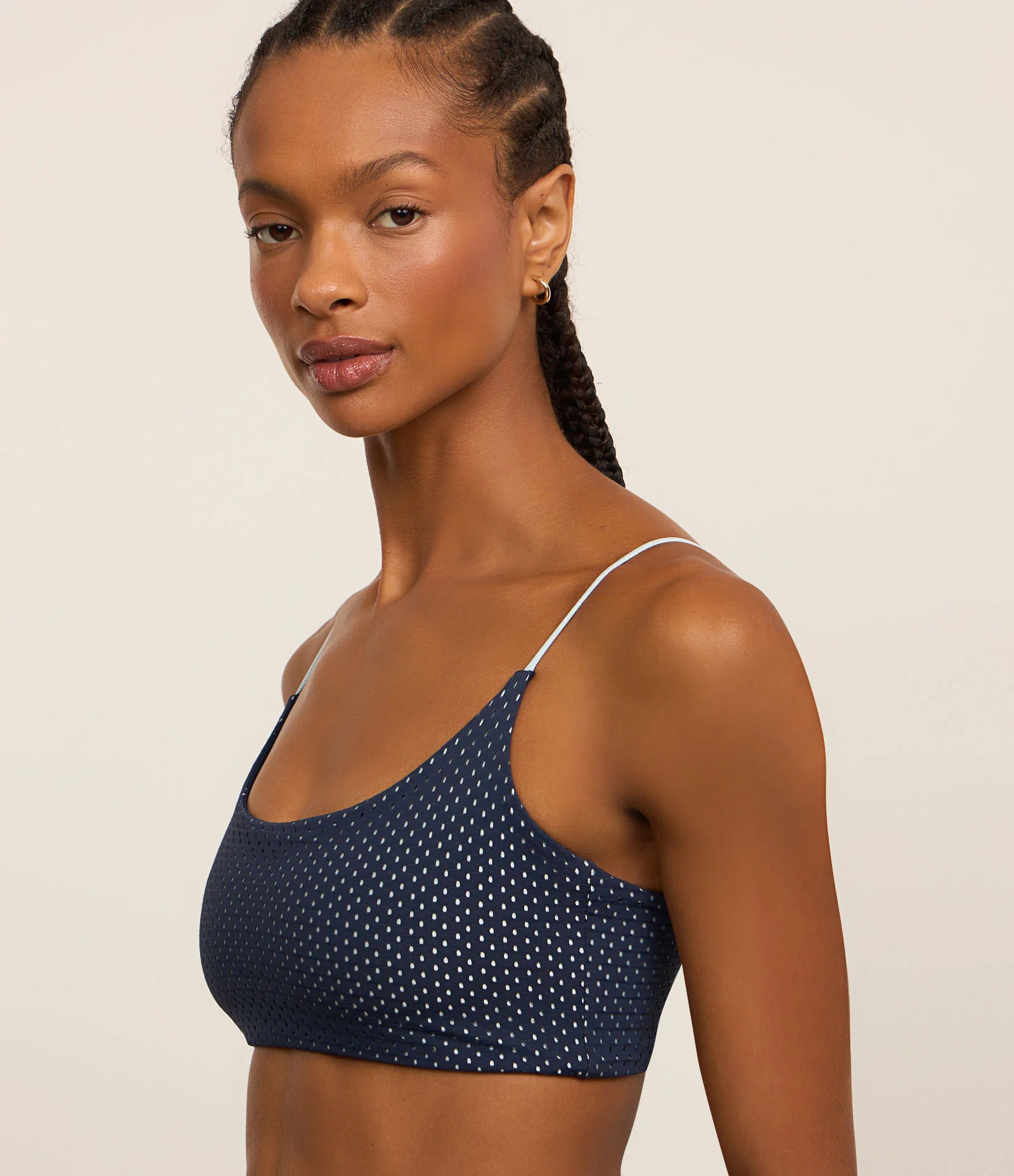 Top Esportivo com Bojo em Microfibra Azul - Lojas Renner | Renner (BR)