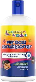 Kaleidoscope Kids Detangling Conditioner for Curly Hair with Aloe (12 oz) | Amazon (US)