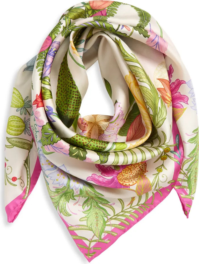 Echo Oasis Silk Square Scarf | Nordstrom | Nordstrom