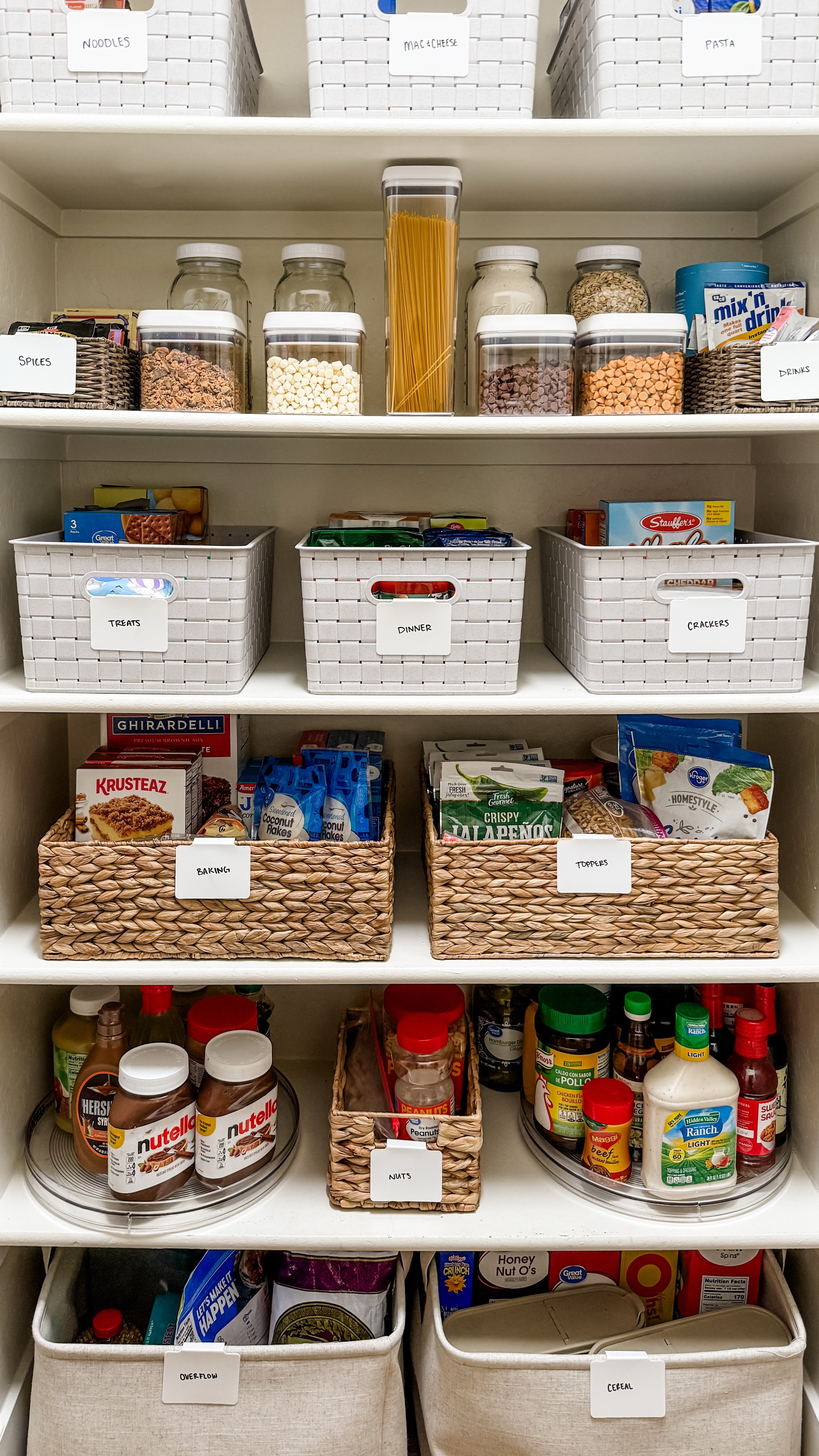 I love a pantry makeover! It encourages healthy cooking/eating, reduces food waste & saves money on grocery shops because you can always find what you have without overbuying!

#LTKFindsUnder50 #LTKSaleAlert #LTKHome