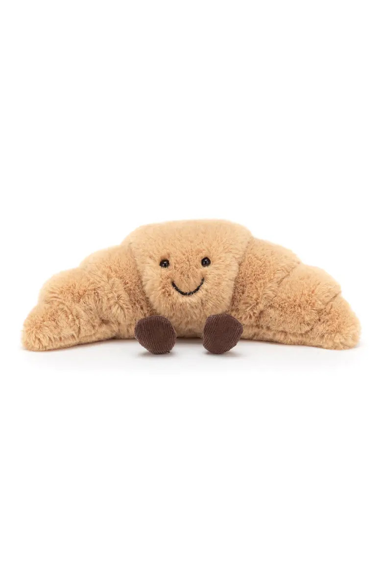 Jellycat Small Croissant Plush Toy in Beige at Nordstrom | Nordstrom