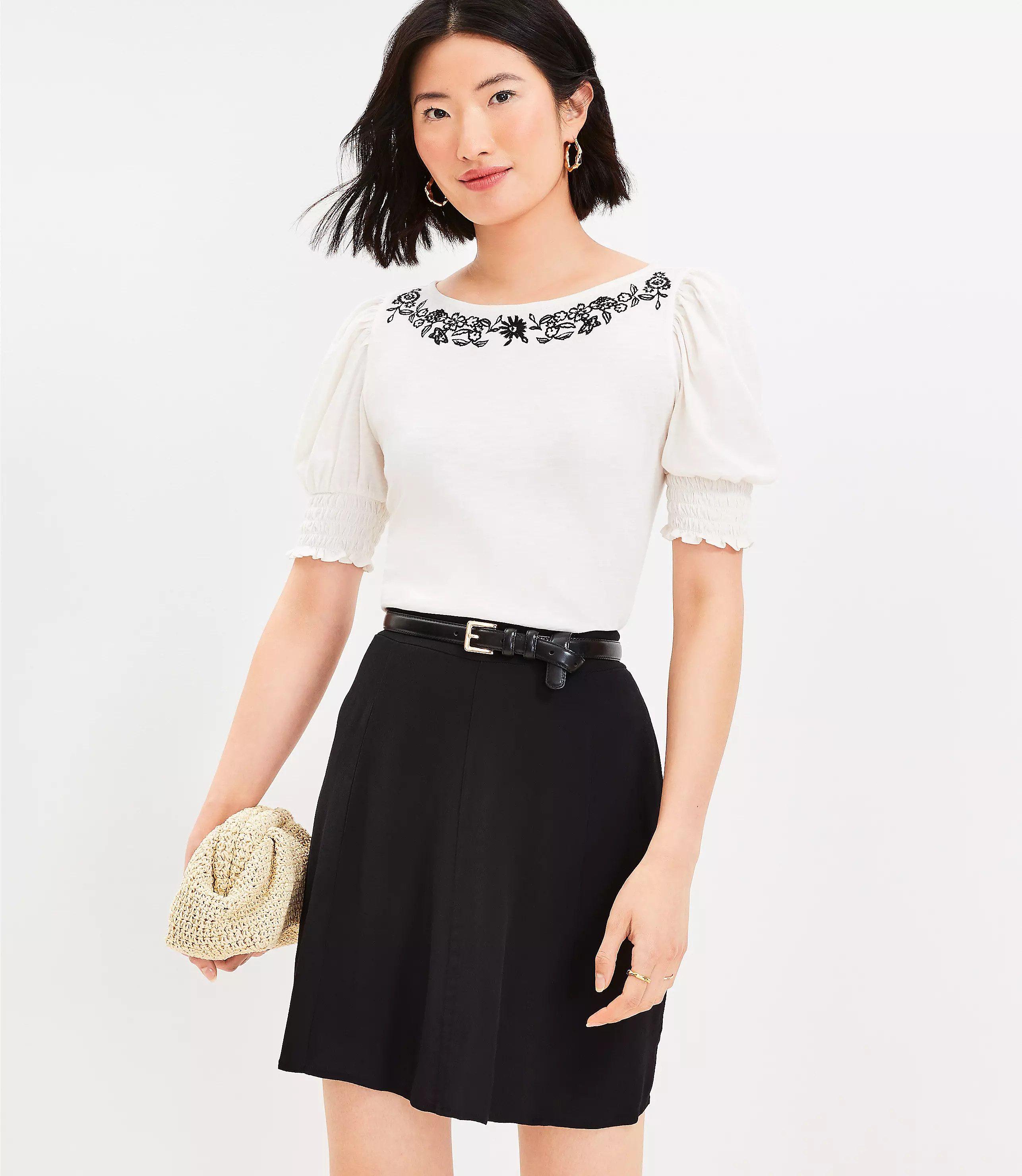Seamed Skirt | LOFT