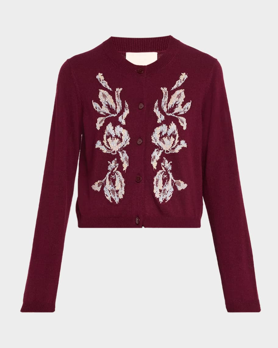 Cinq a Sept Isolde Embellished Cardigan | Neiman Marcus