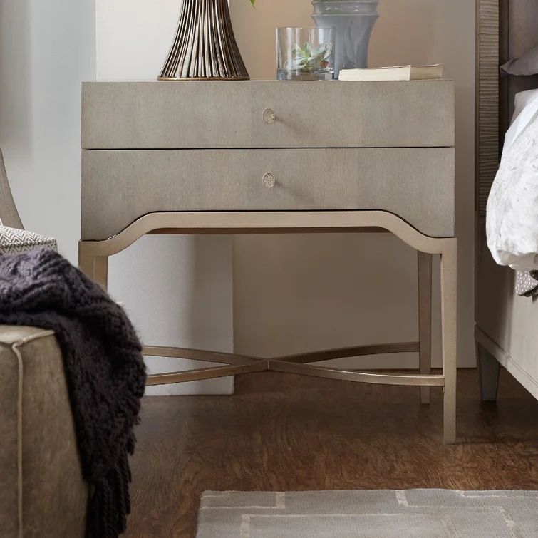 Highland Park Upholstered Low Profile Standard Bed | Wayfair North America