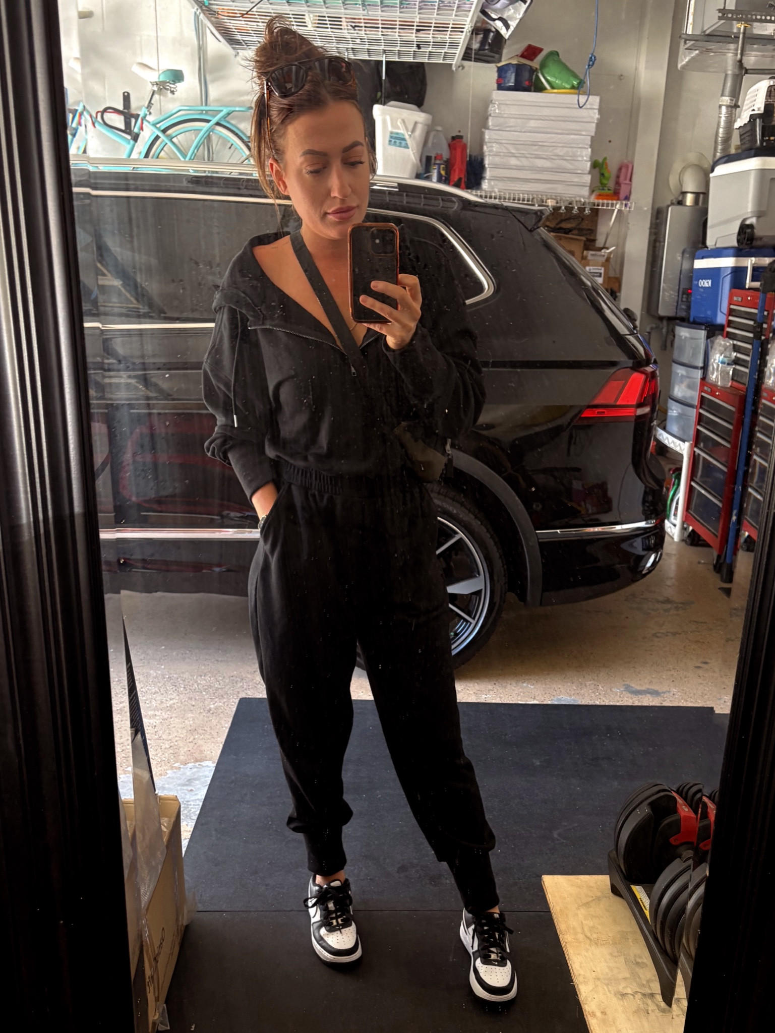 Cozy Amazon sweatsuit jumpsuit! I got a medium wish I would’ve done a small.

5’5 127lbs 



#LTKHoliday 

#LTKSeasonal #LTKFindsUnder50