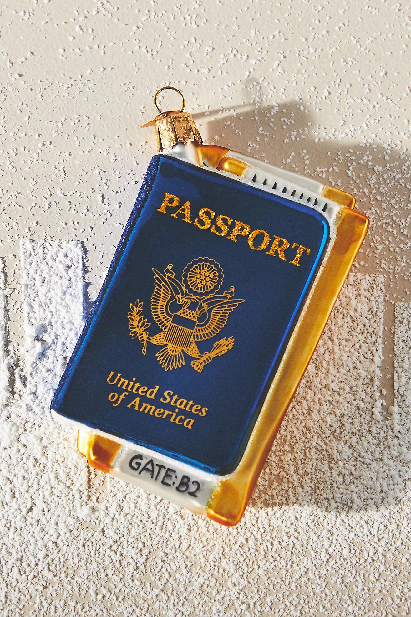 Passport Ornament | Anthropologie (US)