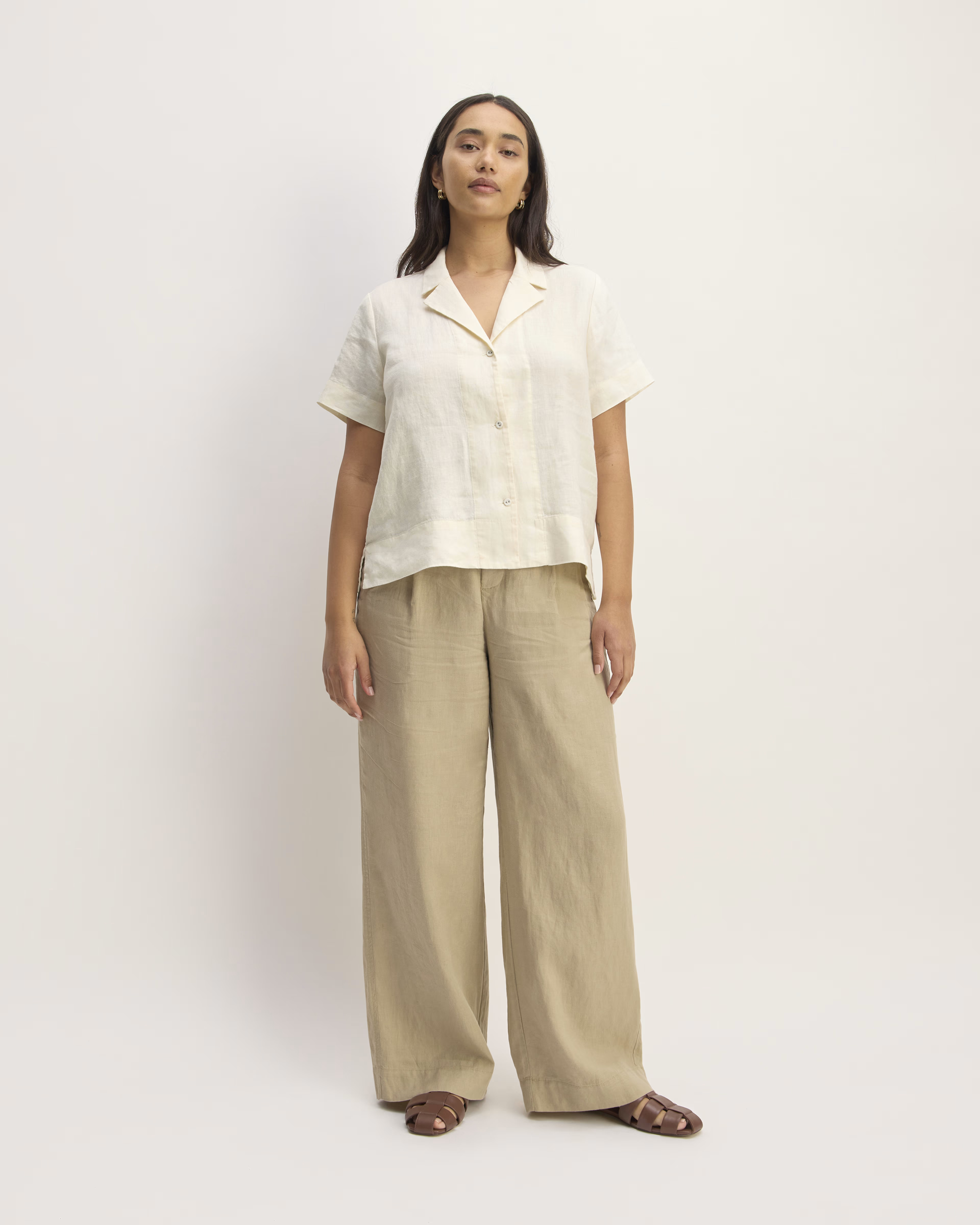 The Linen Short-Sleeve Notch Shirt | Everlane