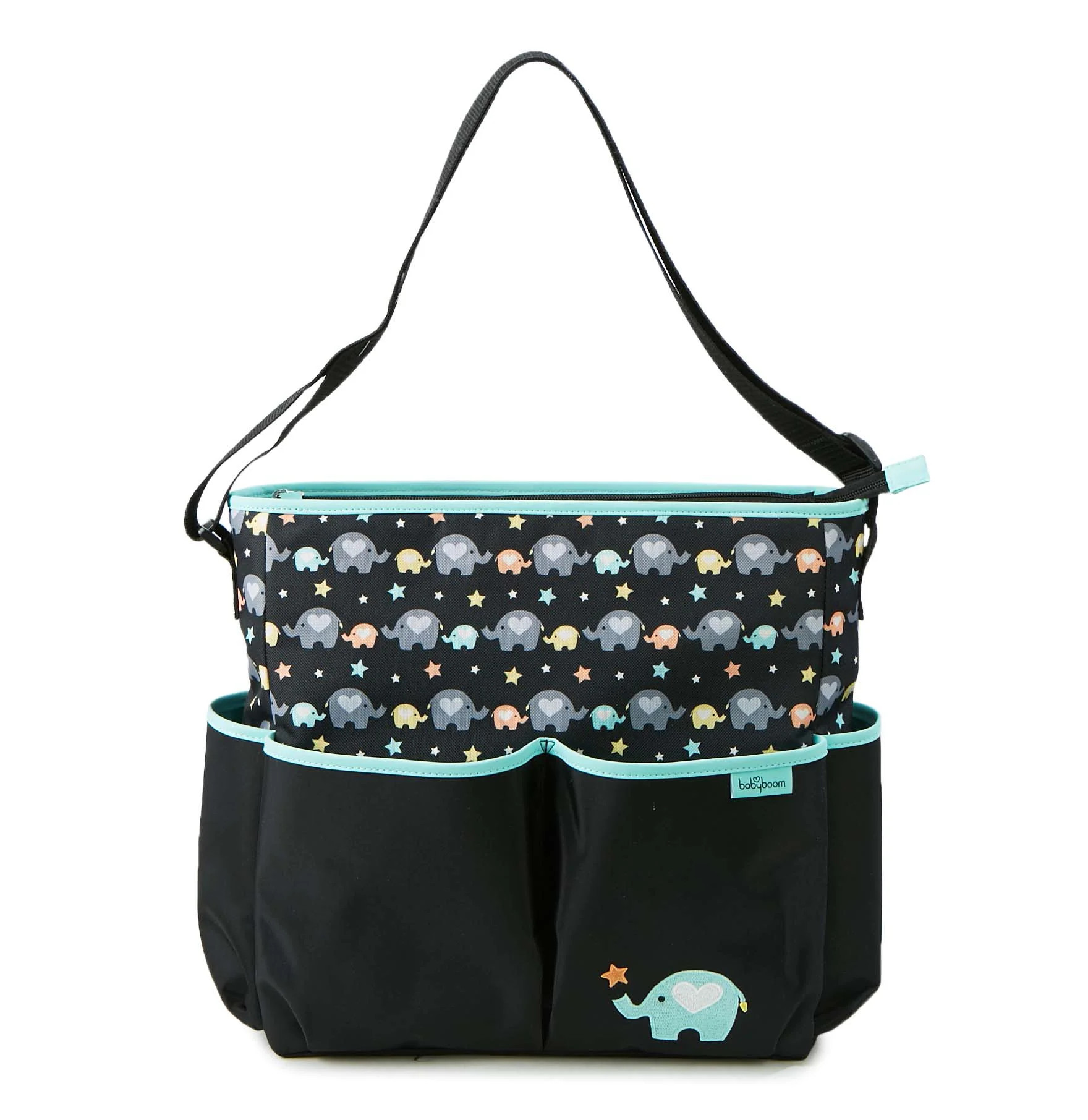 Baby Boom Elephant Print Tote Diaper Bag | Walmart (US)