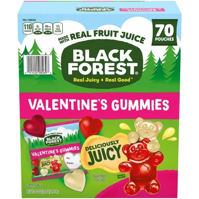 Black Forest Valentine Gummies 70 pk. | Sam's Club
