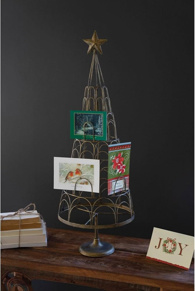 KALALOU METAL CHRISTMAS TREE CARD HOLDER | Amazon (US)