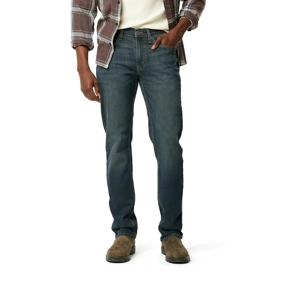 Levi Strauss Signature Men's Straight Fit Jeans | Walmart (US)