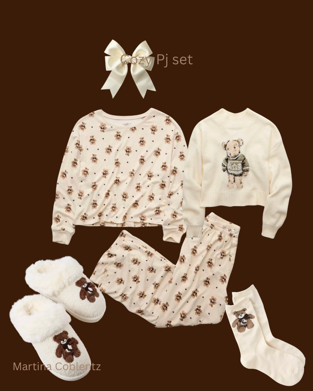 Cozy winter pajama set

•pjs •bears •Christmas •for her •comfort •outfit 

#LTKHome #LTKHoliday #LTKselfcare