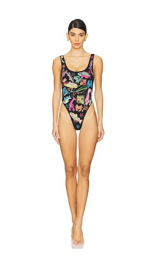 Oceanus Arizona One Piece in Black. - size XS | Revolve Clothing (Global)