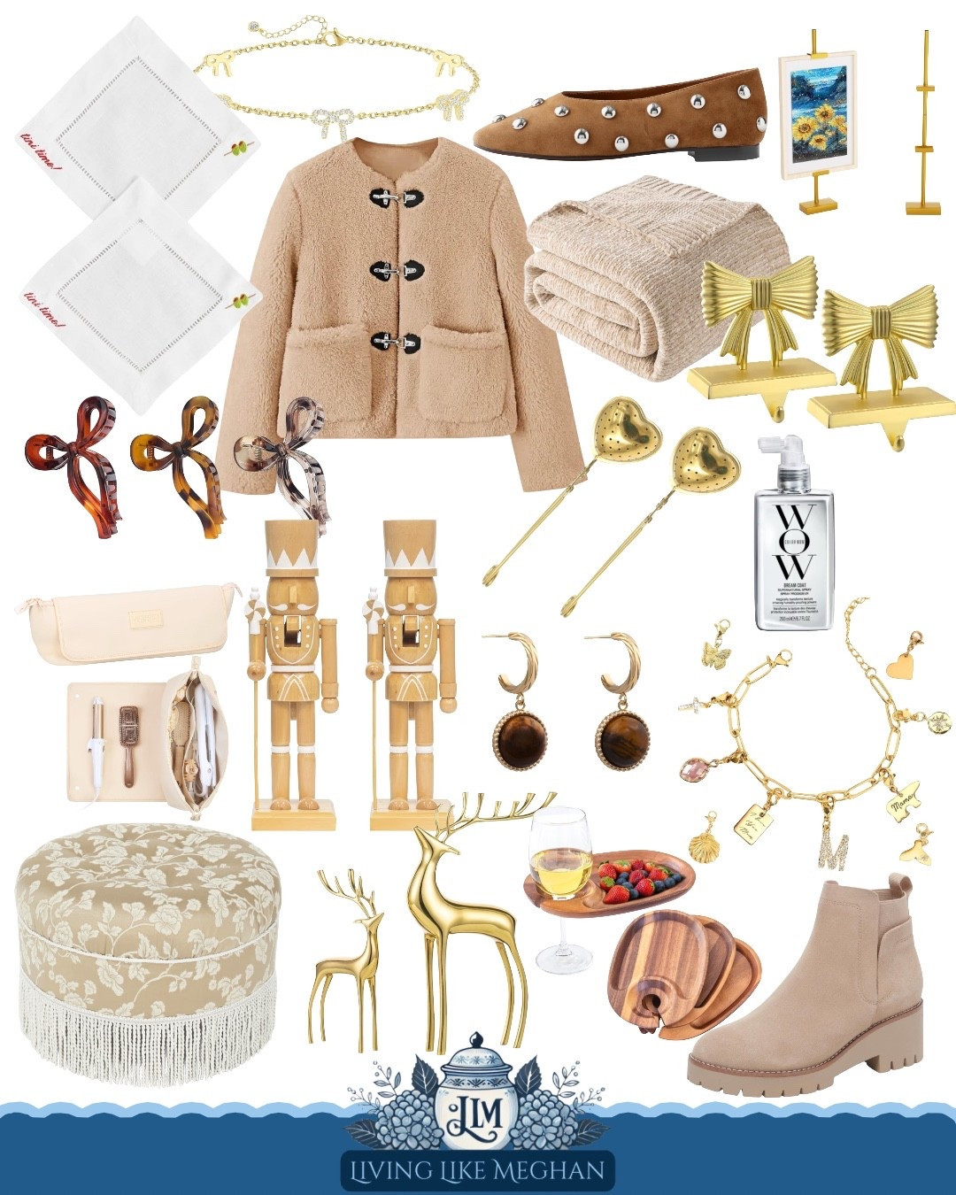 Warm neutrals and little golden touches — such a pretty mix for this time of year 🤎✨ A few cozy treats, timeless accessories, and gift-ready pieces all in one place. 

Tap to explore!

neutral home decor • winter outfit ideas • cozy neutral style • timeless gifting inspo • classic gold accents • everyday home favorites • chic winter finds

#LTKGiftGuide #LTKSaleAlert #LTKHoliday