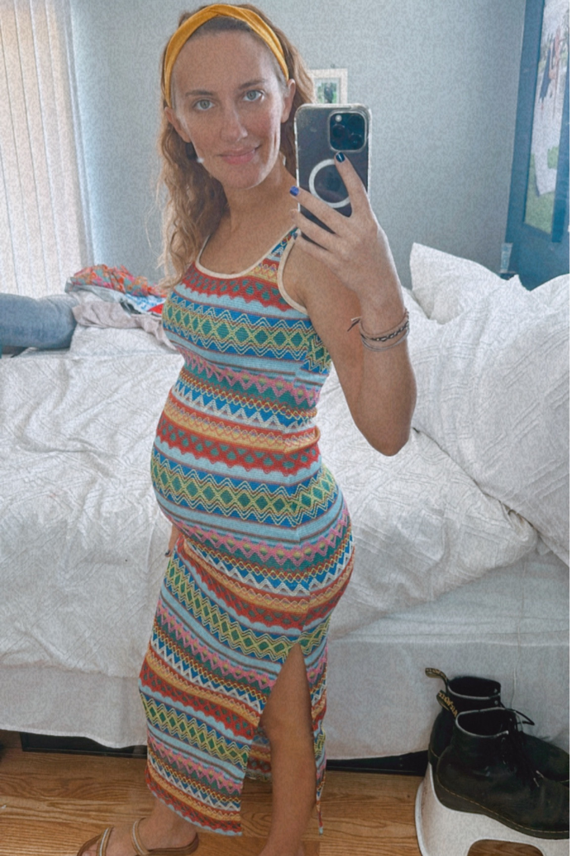 Bump friendly dress! #bumpfriendly #babybump #pregnancy budget friendly 

#LTKbump