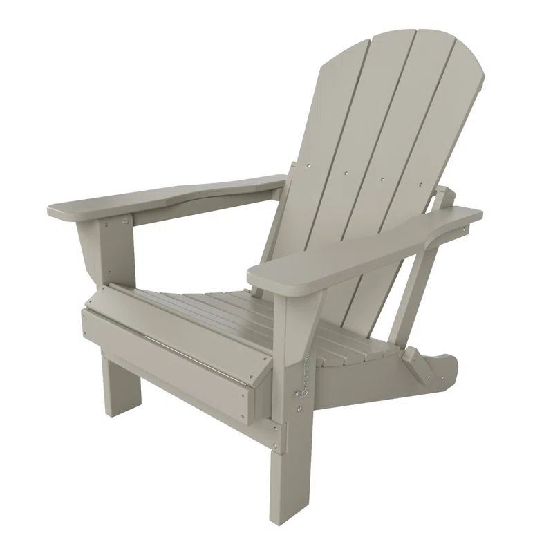 Beachcrest Home Shawnna Weather-Resistant Foldable Outdoor Adirondack Chair & Reviews | Wayfair | Wayfair North America