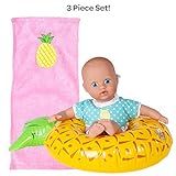 Adora Water Baby Doll, SplashTime Baby Tot Sweet Pineapple 8.5 inch Doll for Bathtub/Shower/Swimming | Amazon (US)