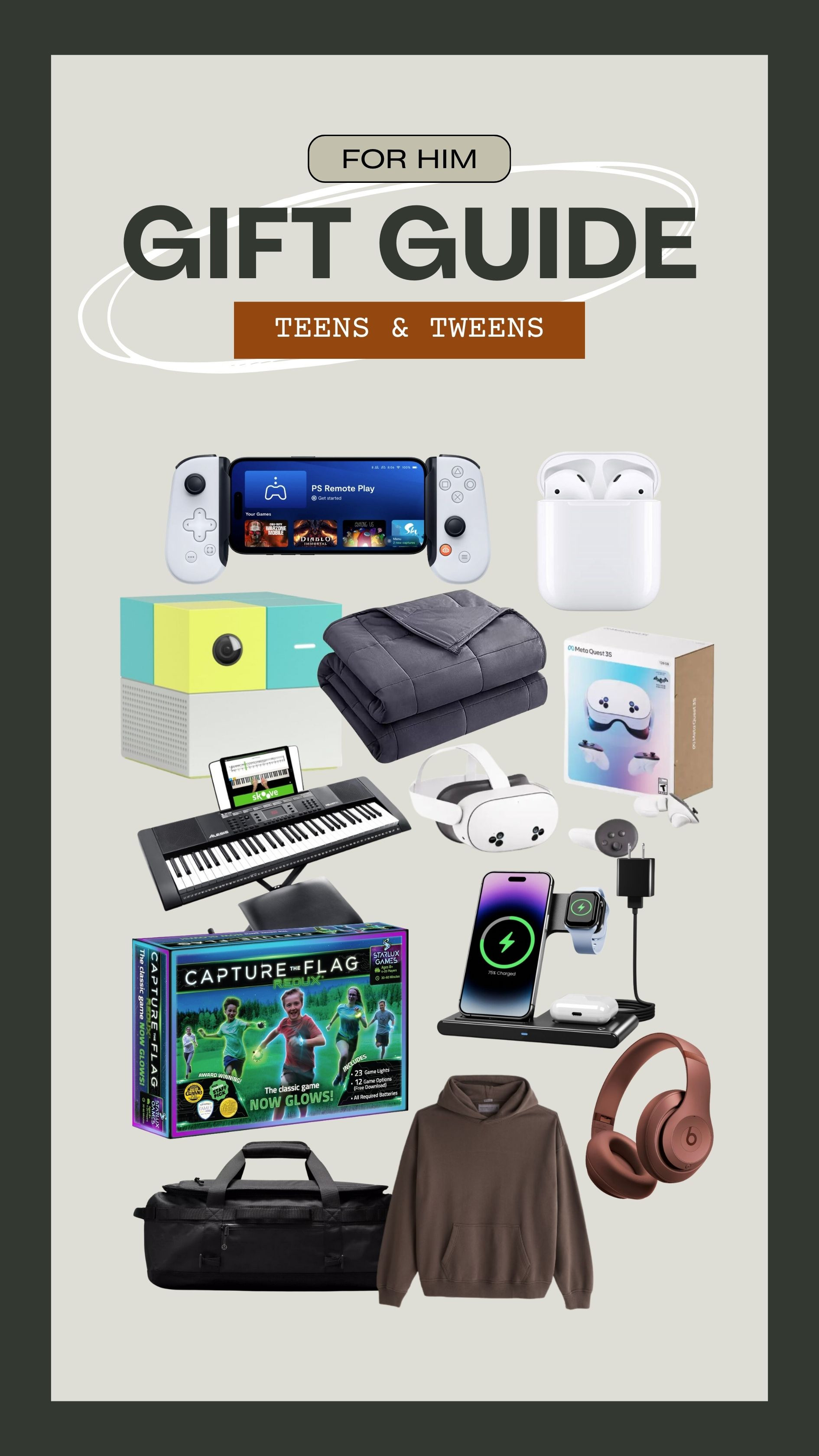 Gift ideas for teen boys, curated by yours truly! 

 #LTKCyberWeek #LTKGiftGuide #LTKHoliday