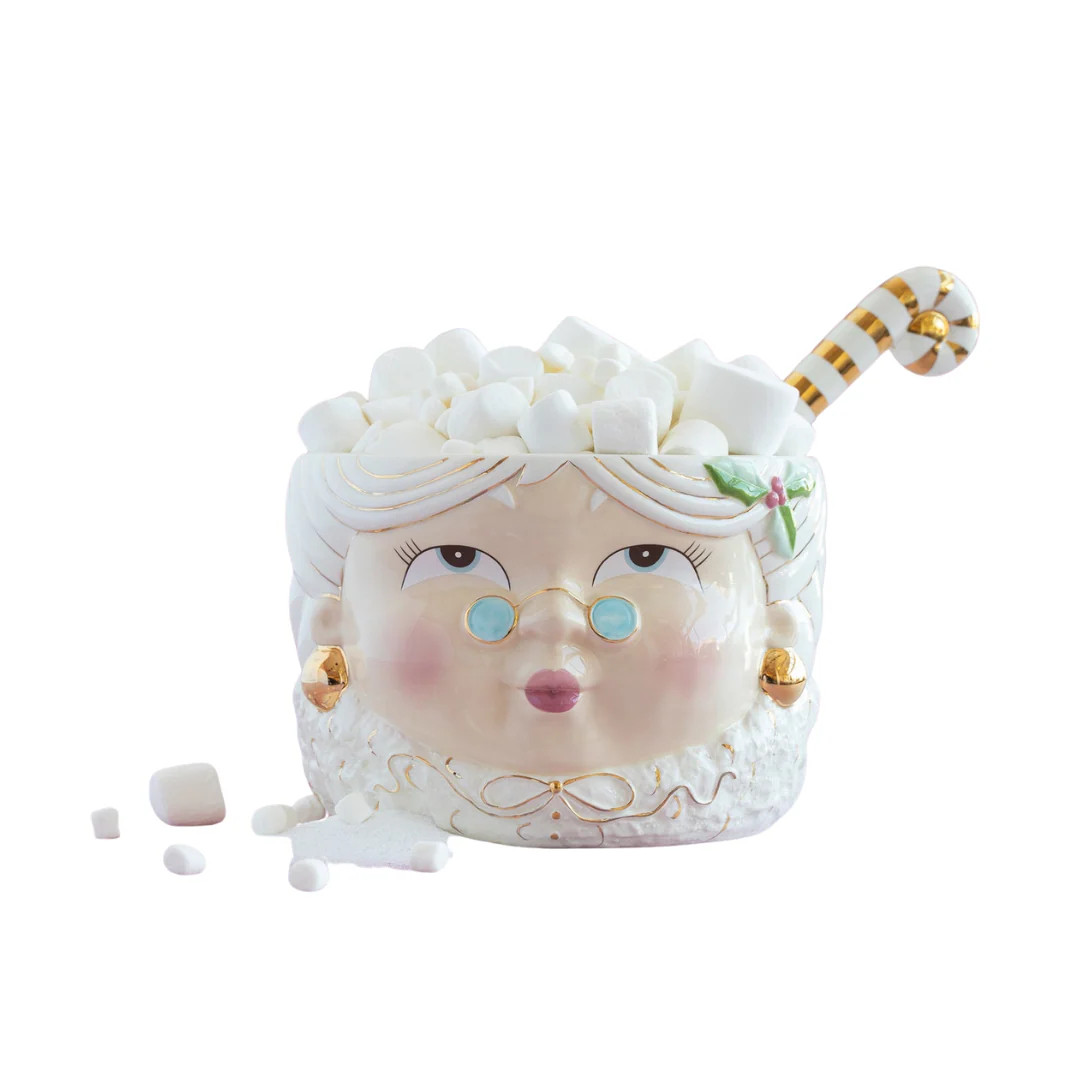 Mrs. Noel Punch Bowl | Pink Antlers