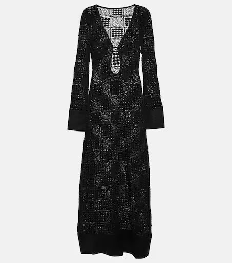 Crochet cotton maxi dress | Mytheresa (US/CA)