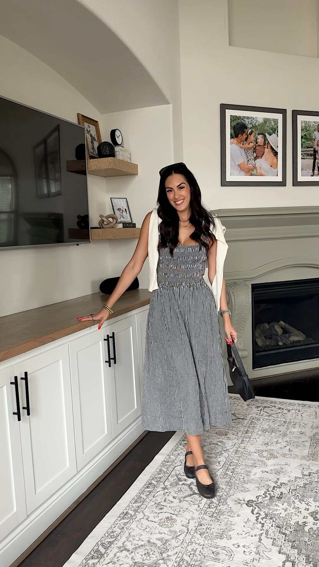 XS dress and small cardigan 