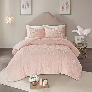 Madison Park Virginia 3pc Tufted Cotton Chenille Medallion Comforter Set | JCPenney