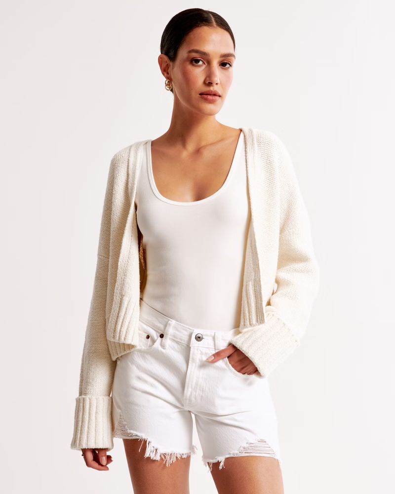 Women's Non-Closure Cardigan | Women's New Arrivals | Abercrombie.com | Abercrombie & Fitch (US)