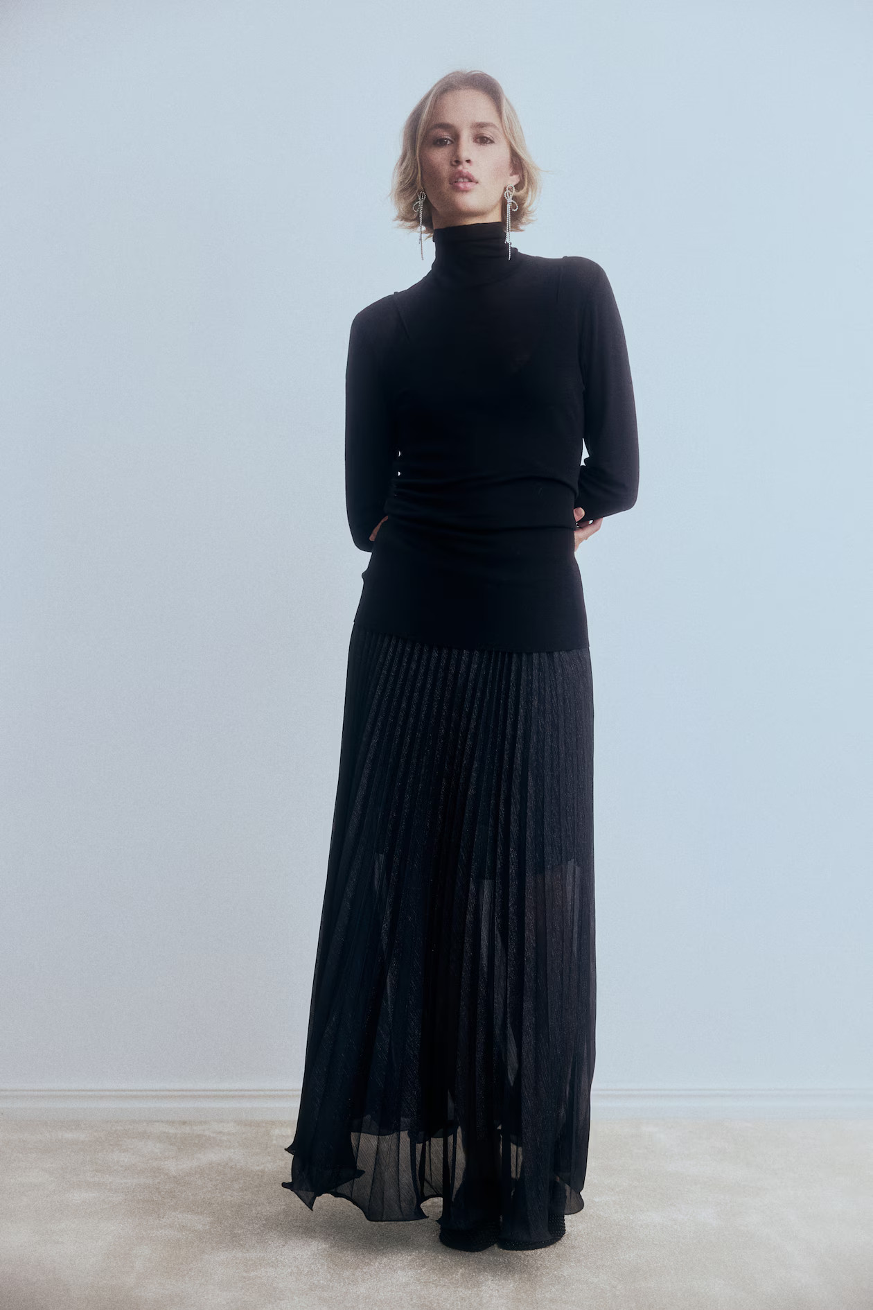 Pleated Maxi Skirt | H&M (US + CA)