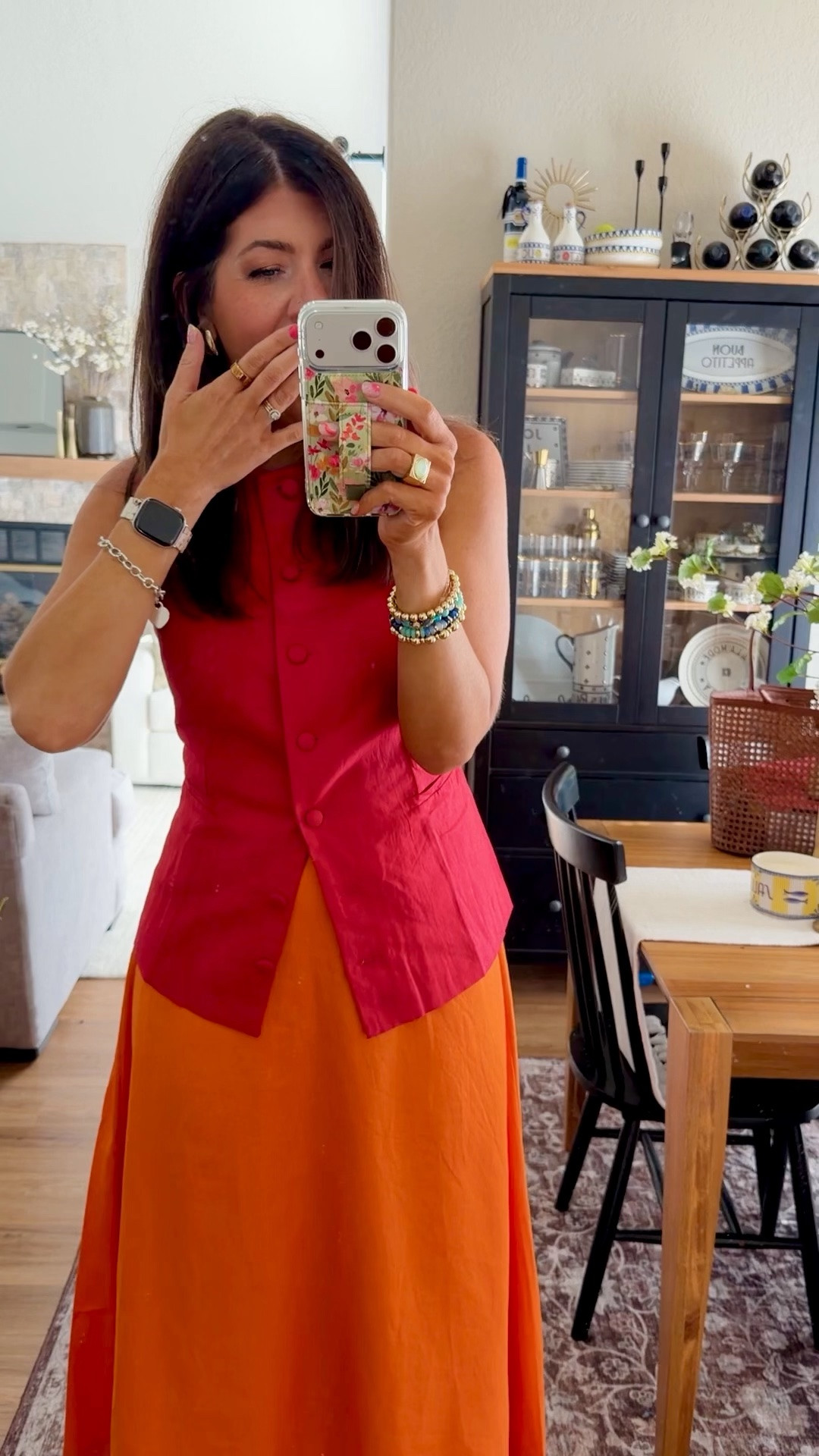 What I wore to work today
In a medium vest and medium skirt

#LTKWorkwear #LTKTall #LTKMidsize