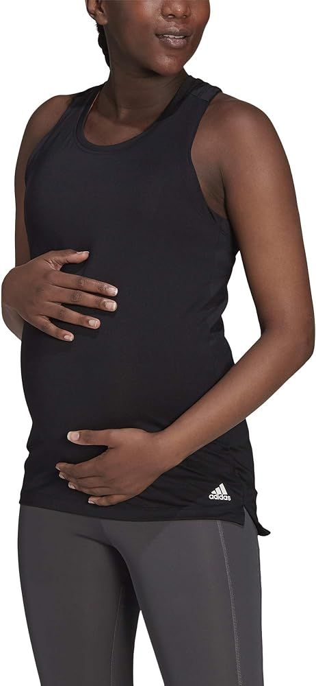 adidas Women's Aeroready Designed 2 Move Sport Tank Top (Maternity) | Amazon (US)