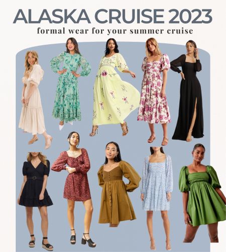 Need some Alaska Cruise outfit inspo for formal night? I’ve got you boo! I’ve rounded up some cute dresses I would happily take with me on my Alaska cruise this summer! #LTKcruise #LTKalaska 

#LTKtravel #LTKsalealert #LTKFind