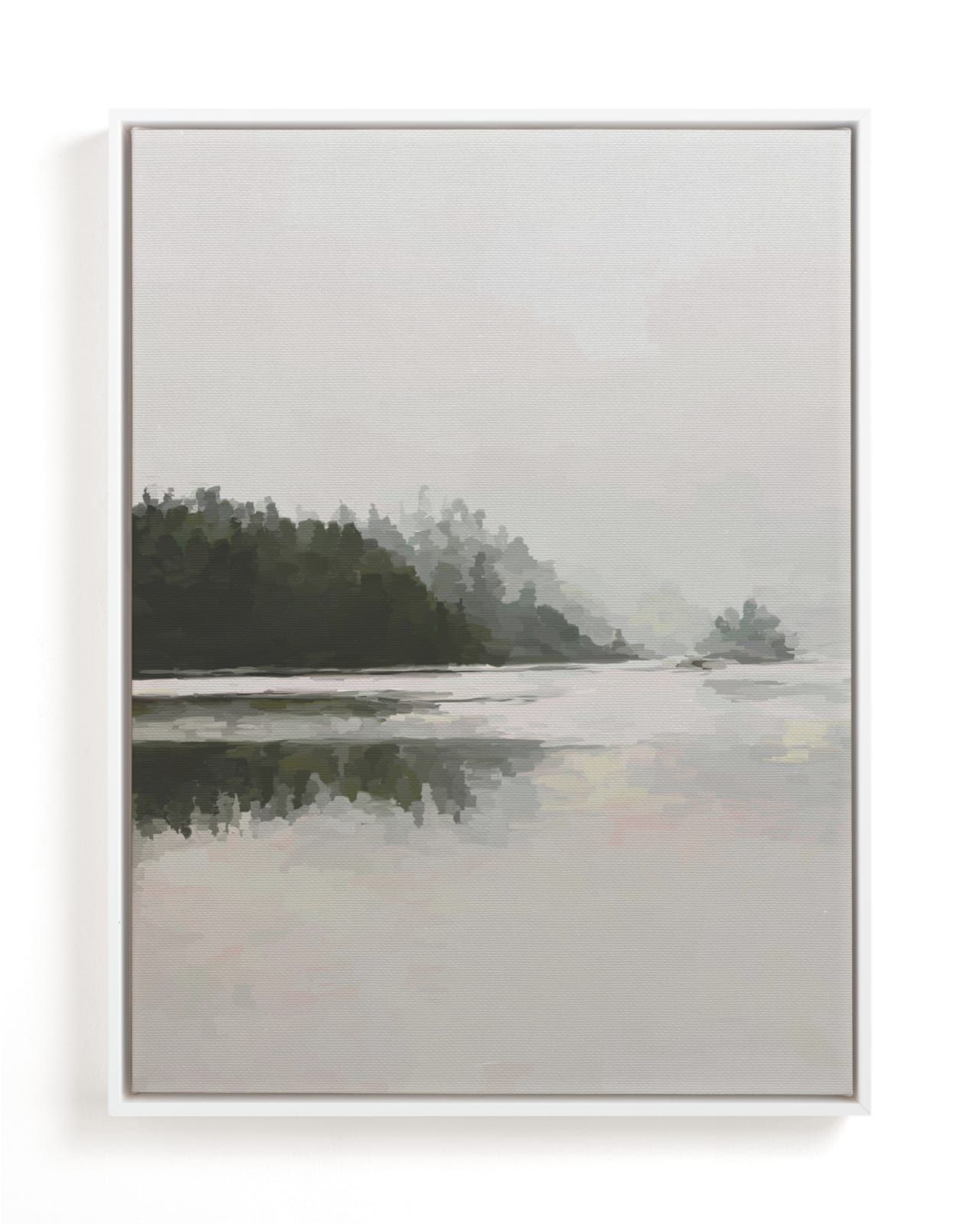 "LakeView II" - Painting Limited Edition Art Print by Amy Hall. | Minted