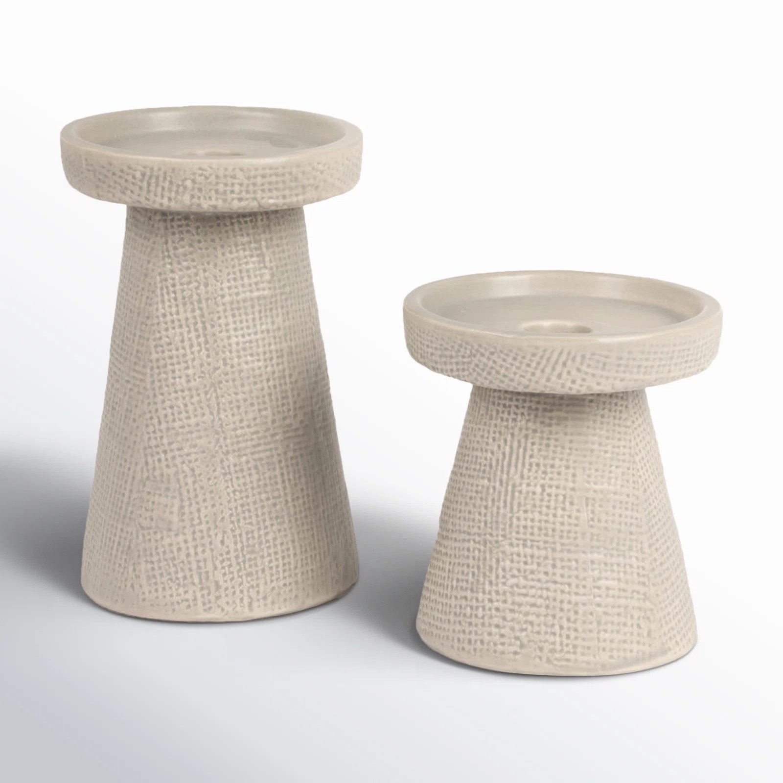 Stoneware Tabletop Candlestick | Wayfair North America
