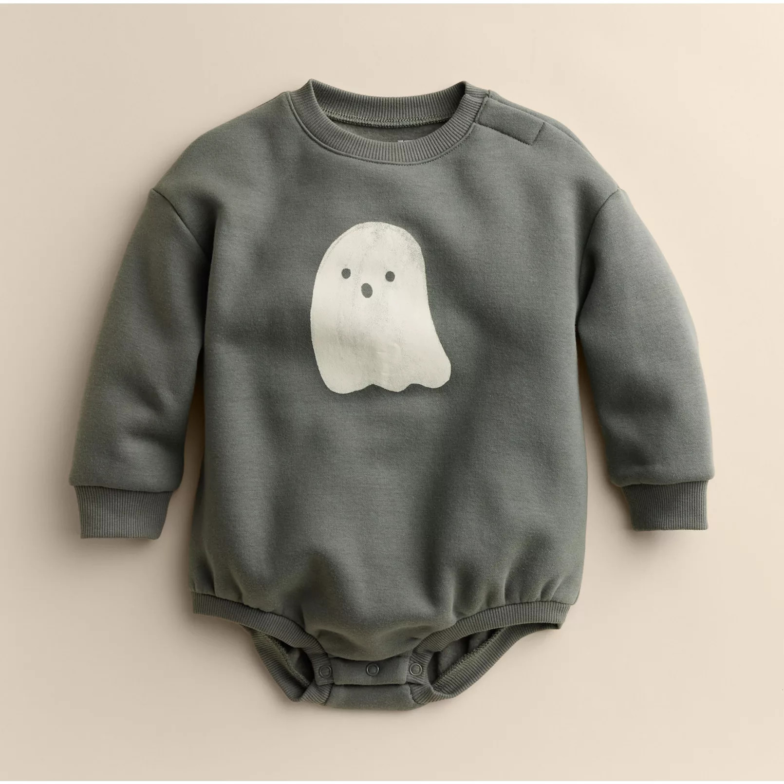 Baby Little Co. by Lauren Conrad Long Sleeve Ringer Bubble Romper | Kohl's