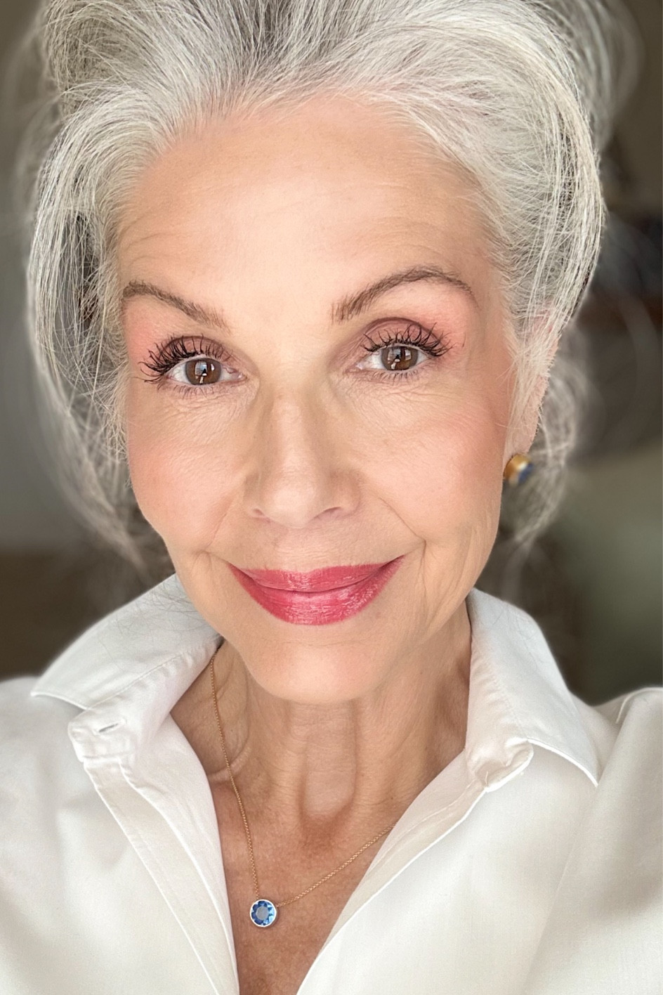 The perfect white shirt, a fabulous pair of jeans… finished off with designs from Dean Davidson!  Get ready for spring… it’s almost here. This lip isn’t bad either!!!😉🥰

#LTKFind #LTKstyletip #LTKbeauty