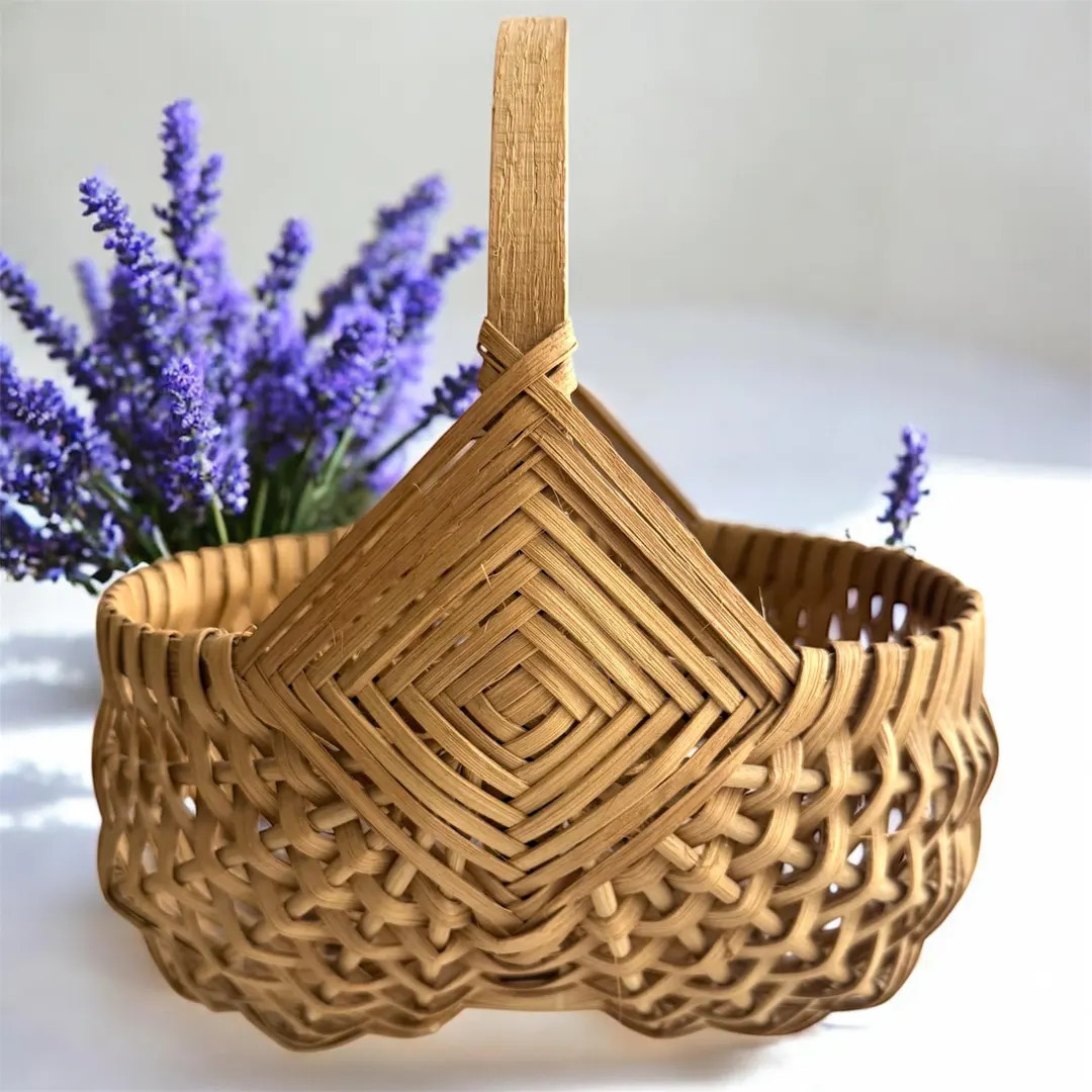 Woven Butt Basket, Farmhouse Decor Gathering Basket | Etsy (US)